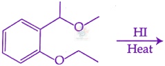 JEE Main 2018 Chemistry, Alcohols Phenols and Ethers — question figure