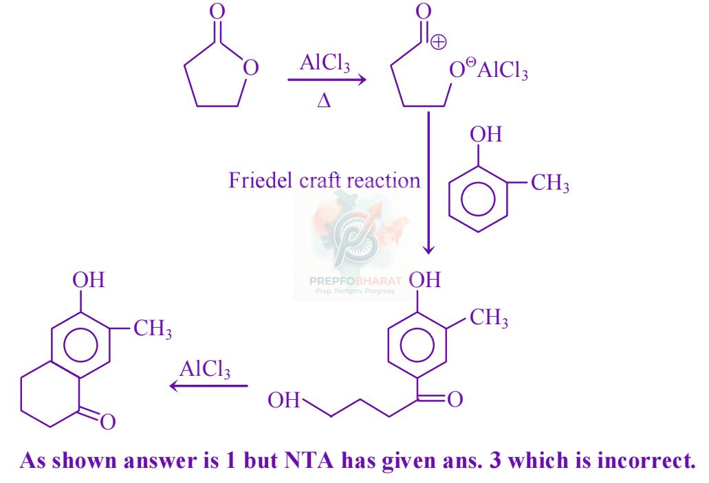 JEE Main 2019 Chemistry, Alcohols Phenols and Ethers — solution figure