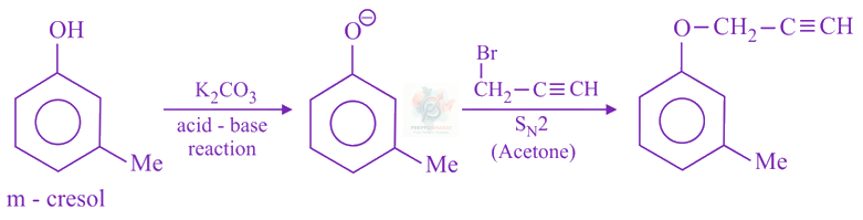JEE Main 2019 Chemistry, Alcohols Phenols and Ethers — solution figure