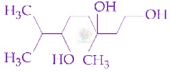 JEE Main 2020 Chemistry, Alcohols Phenols and Ethers — option D figure
