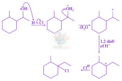 JEE Main 2021 Chemistry, Alcohols Phenols and Ethers — solution figure