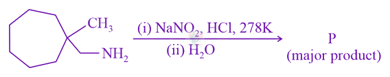 JEE Main 2021 Chemistry, Alcohols Phenols and Ethers — question figure
