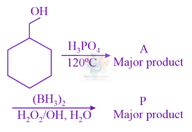 JEE Main 2021 Chemistry, Alcohols Phenols and Ethers — question figure