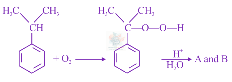 JEE Main 2022 Chemistry, Alcohols Phenols and Ethers — question figure