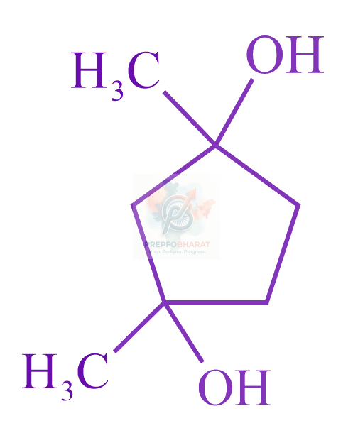 JEE Main 2022 Chemistry, Alcohols Phenols and Ethers — option D figure