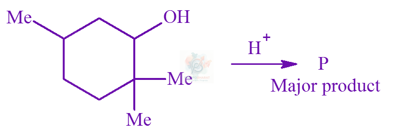 JEE Main 2022 Chemistry, Alcohols Phenols and Ethers — question figure