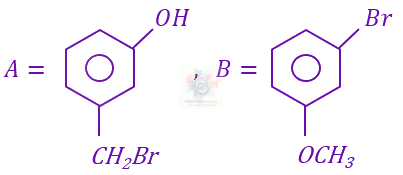 JEE Main 2023 Chemistry, Alcohols Phenols and Ethers — option B figure