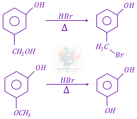 JEE Main 2023 Chemistry, Alcohols Phenols and Ethers — solution figure