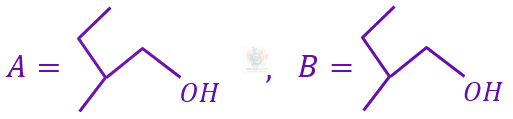 JEE Main 2023 Chemistry, Alcohols Phenols and Ethers — option D figure