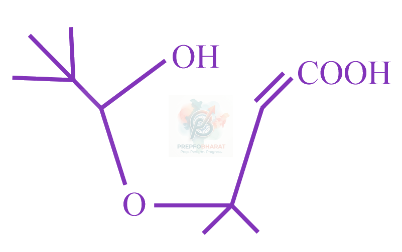 JEE Main 2023 Chemistry, Alcohols Phenols and Ethers — option D figure