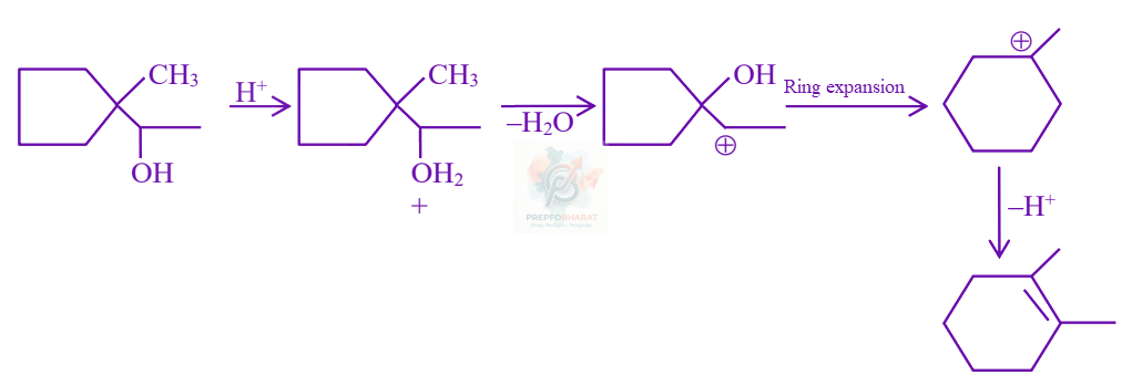 JEE Main 2023 Chemistry, Alcohols Phenols and Ethers — solution figure