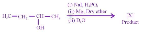 JEE Main 2023 Chemistry, Alcohols Phenols and Ethers — question figure