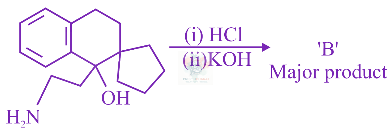 JEE Main 2023 Chemistry, Alcohols Phenols and Ethers — question figure
