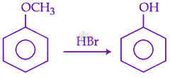 JEE Main 2024 Chemistry, Alcohols Phenols and Ethers — option A figure