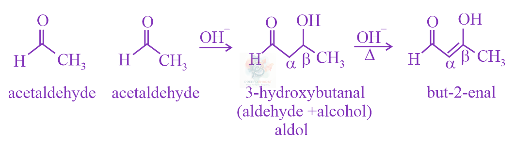 JEE Main 2015 Chemistry, Aldehydes and Ketones — solution figure