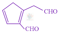 JEE Main 2017 Chemistry, Aldehydes and Ketones — option C figure