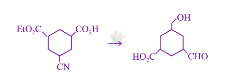 JEE Main 2018 Chemistry, Aldehydes and Ketones — question figure