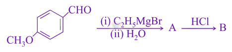 JEE Main 2018 Chemistry, Aldehydes and Ketones — question figure