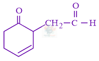 JEE Main 2019 Chemistry, Aldehydes and Ketones — option D figure