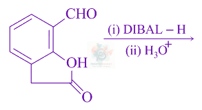 JEE Main 2019 Chemistry, Aldehydes and Ketones — question figure