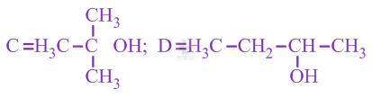 JEE Main 2020 Chemistry, Aldehydes and Ketones — option B figure