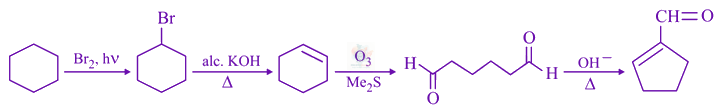 JEE Main 2020 Chemistry, Aldehydes and Ketones — solution figure