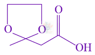 JEE Main 2021 Chemistry, Aldehydes and Ketones — option D figure