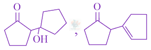 JEE Main 2021 Chemistry, Aldehydes and Ketones — option D figure