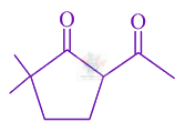 JEE Main 2021 Chemistry, Aldehydes and Ketones — option B figure