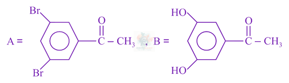 JEE Main 2021 Chemistry, Aldehydes and Ketones — option B figure
