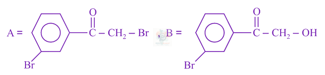 JEE Main 2021 Chemistry, Aldehydes and Ketones — option C figure