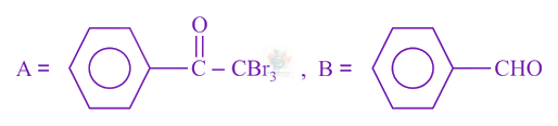 JEE Main 2021 Chemistry, Aldehydes and Ketones — option D figure