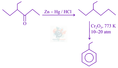 JEE Main 2021 Chemistry, Aldehydes and Ketones — solution figure
