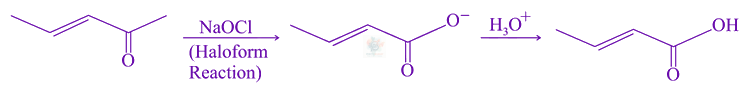JEE Main 2021 Chemistry, Aldehydes and Ketones — solution figure