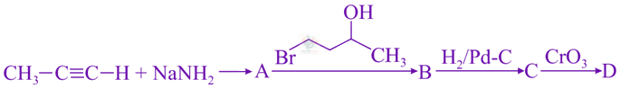 JEE Main 2021 Chemistry, Aldehydes and Ketones — question figure