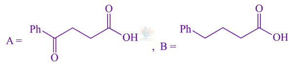 JEE Main 2021 Chemistry, Aldehydes and Ketones — option A figure