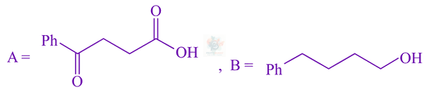 JEE Main 2021 Chemistry, Aldehydes and Ketones — option C figure