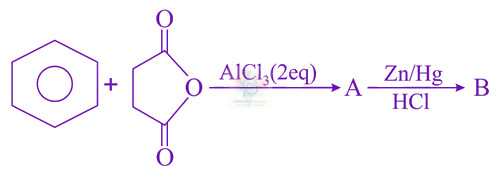 JEE Main 2021 Chemistry, Aldehydes and Ketones — question figure