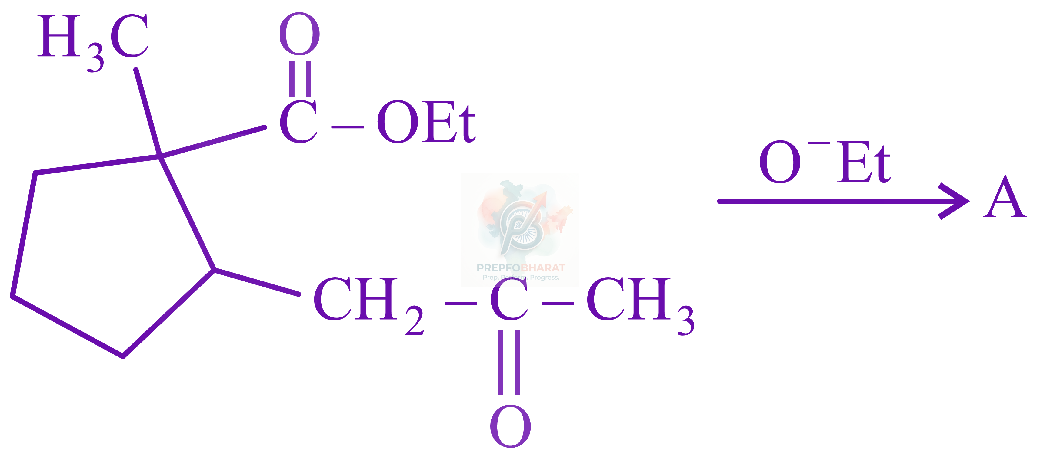 JEE Main 2022 Chemistry, Aldehydes and Ketones — question figure