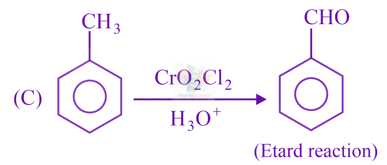 JEE Main 2022 Chemistry, Aldehydes and Ketones — solution figure 3