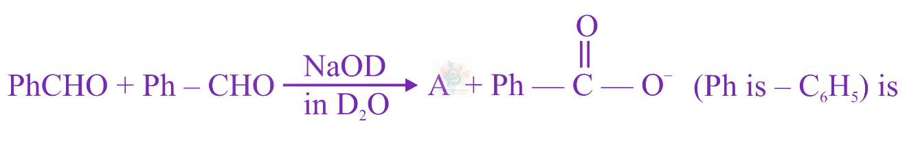 JEE Main 2022 Chemistry, Aldehydes and Ketones — question figure