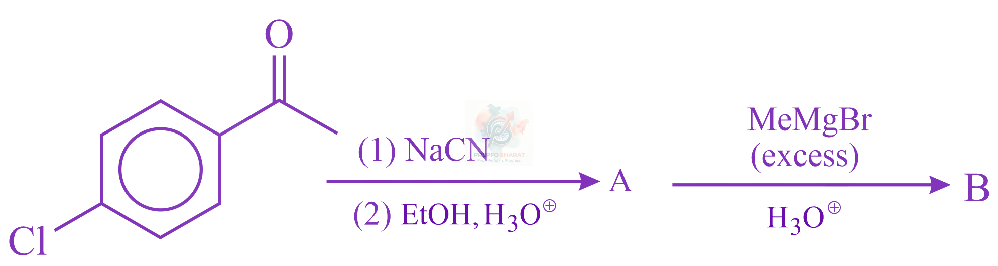 JEE Main 2023 Chemistry, Aldehydes and Ketones — question figure