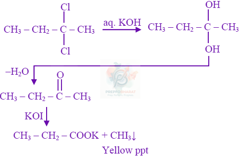 JEE Main 2024 Chemistry, Aldehydes and Ketones — solution figure