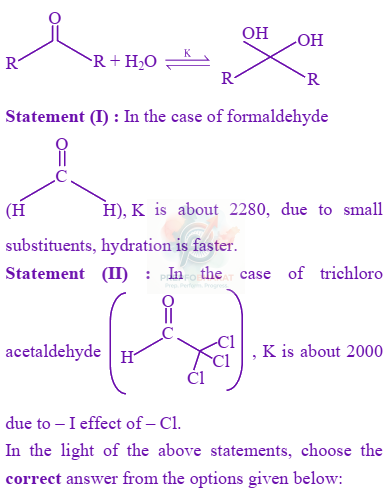 JEE Main 2025 Chemistry, Aldehydes and Ketones — question figure