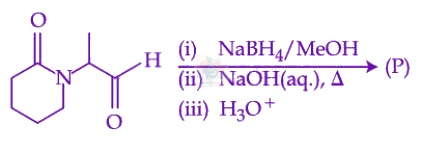 JEE Main 2026 Chemistry, Aldehydes and Ketones — question figure