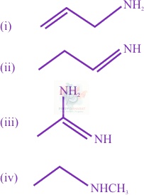 JEE Main 2018 Chemistry, Amines — question figure