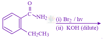 JEE Main 2019 Chemistry, Amines — question figure