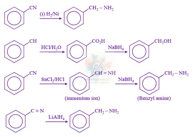 JEE Main 2019 Chemistry, Amines — solution figure