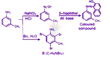 JEE Main 2020 Chemistry, Amines — solution figure