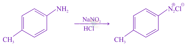 JEE Main 2021 Chemistry, Amines — solution figure